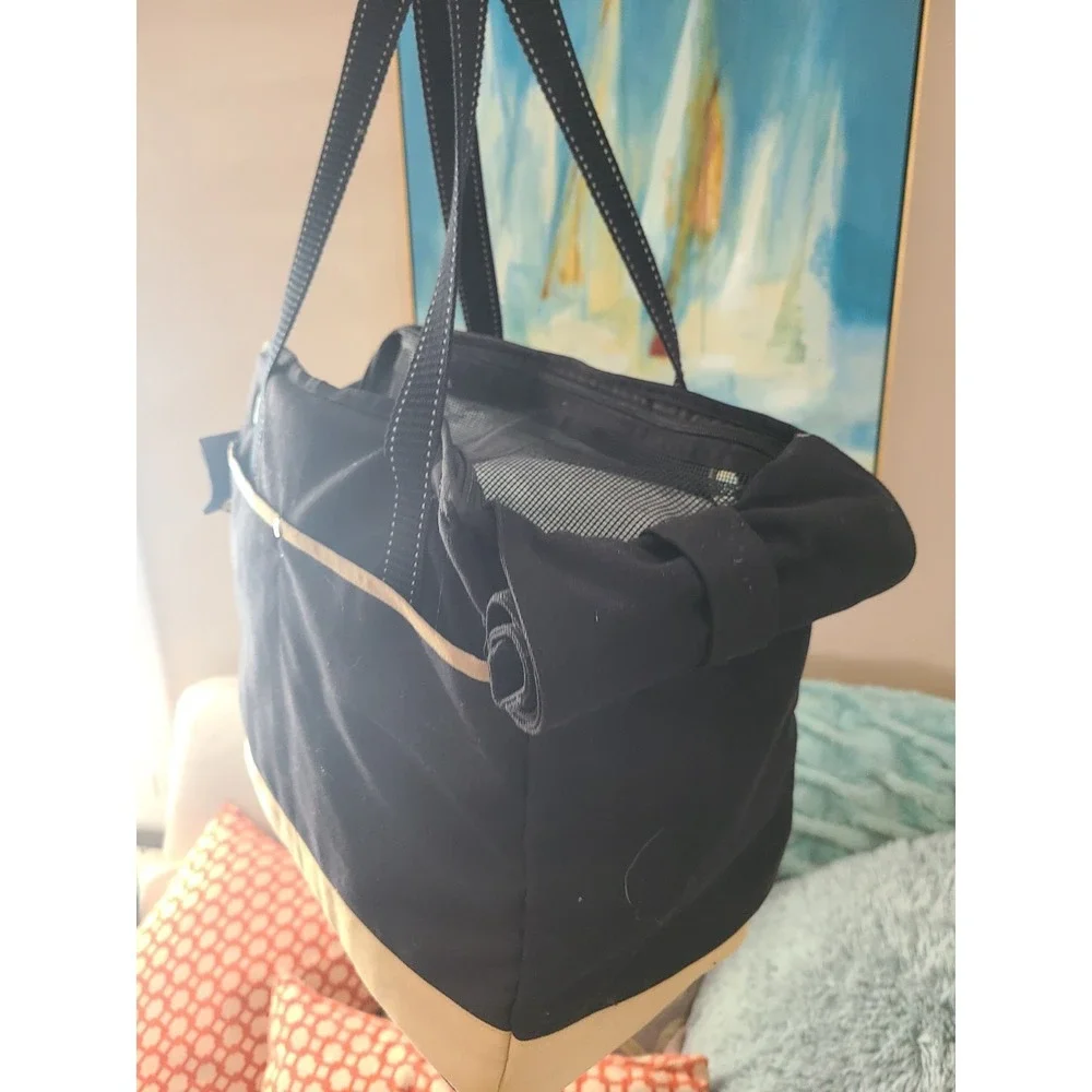 Dogo Big Black Tote Pet Carrier